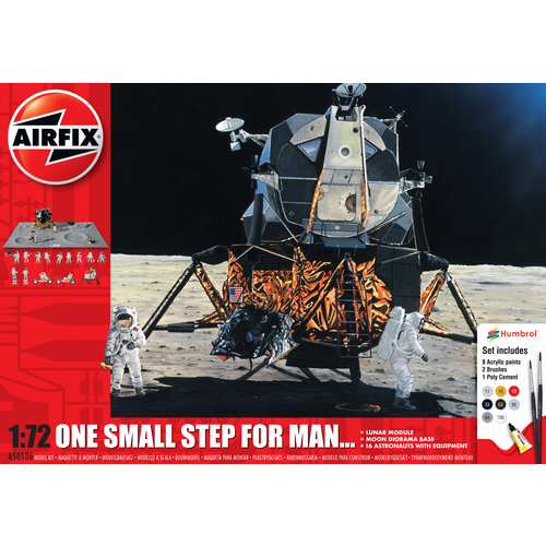 Airfix 1/72 One Small Step for Man Gift Set