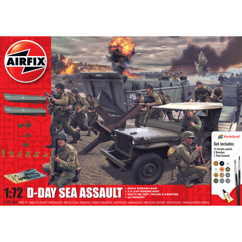 Airfix 1/72 D-Day Sea Assault Set