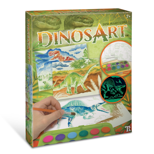 Dinosart Magic Watercolor