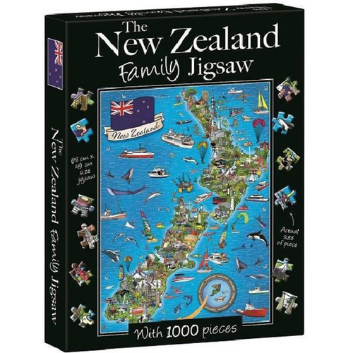 New Zealand Family Jigsaw Puzzle Games & PuzzlesFamily Games