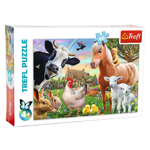 Trefl A Cheerful Farm 60pc