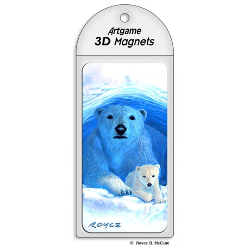 Polar Bear 3D Magnet