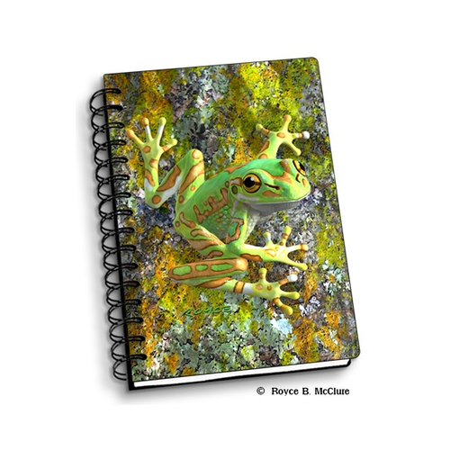 Notebook 3D Bell Frog