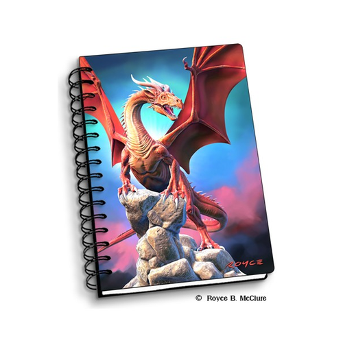 Notebook 3D Red Dragon