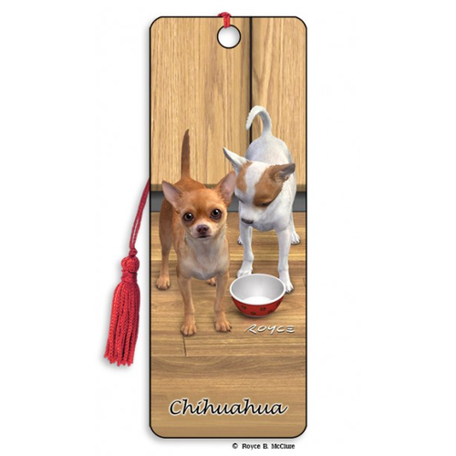 Chihuahua 3D Bookmark