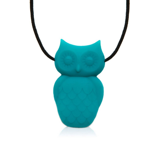 Owl Pendant - Turquoise